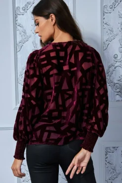 Women * Burnout Pattern Top