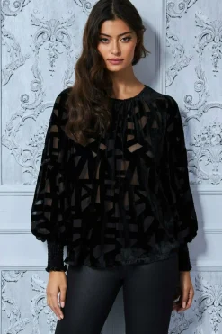 Women * Burnout Pattern Top