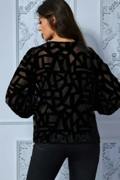 Women * Burnout Pattern Top