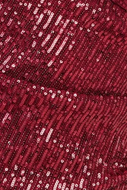 Women * Bardot Sequin Pleated Maxi Dress