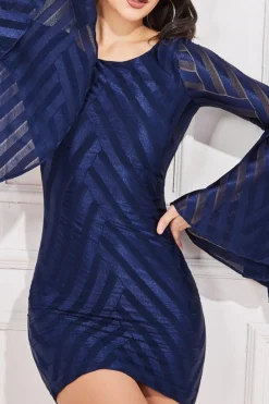 Women * Bell Sleeve Midi Dress