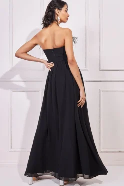 Women * Bridesmaids Chiffon Maxi Dress