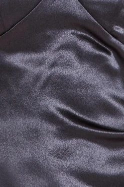 Women * Cowl Back Satin Maxi Dress