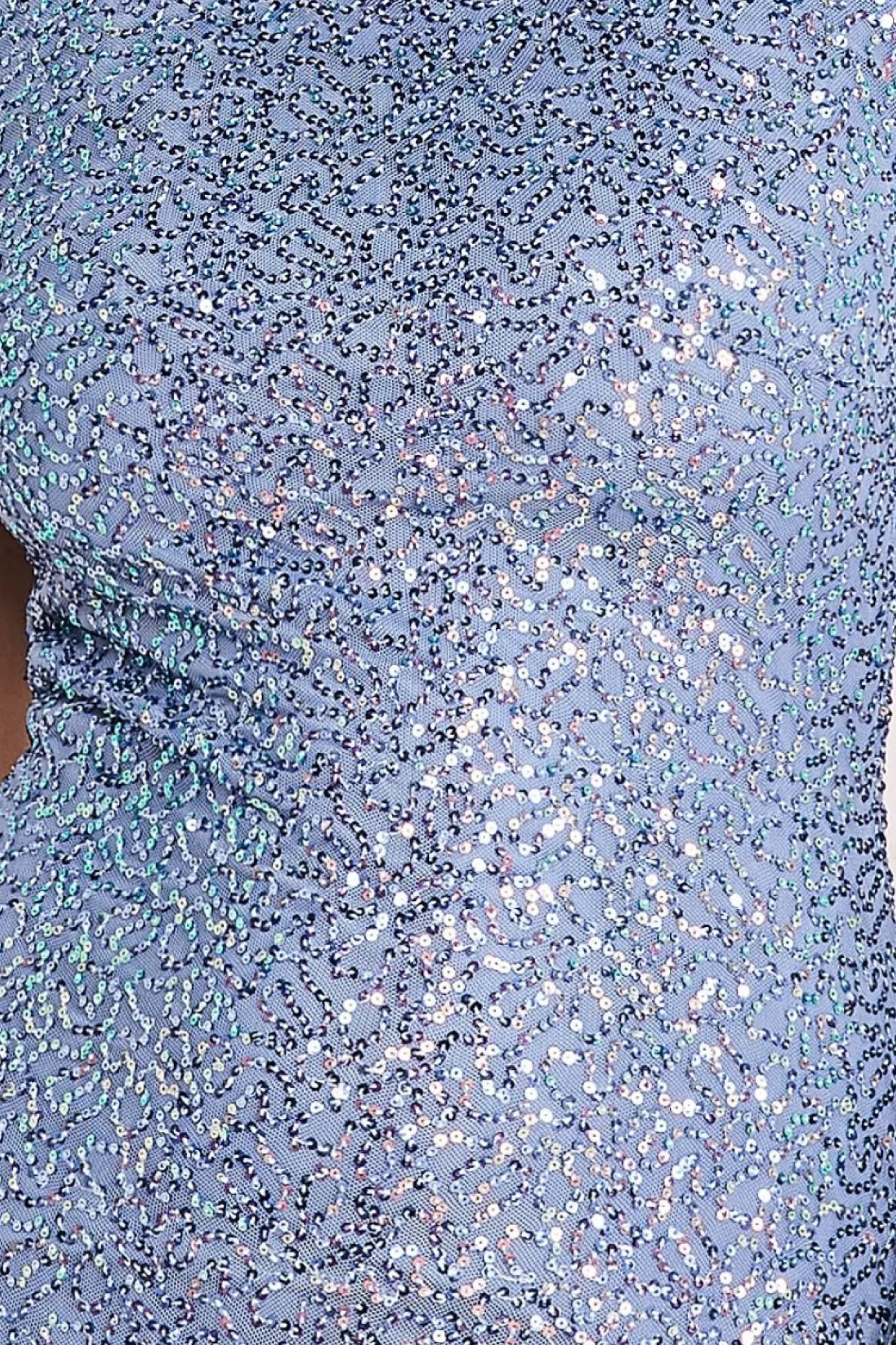 Women * Cowl Back Sequin Maxi
