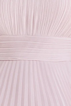 Women * Crochet & Pleated Top Midi