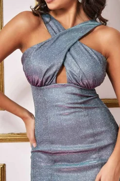 Women * Crossover Sparkle Maxi - Multi Purple