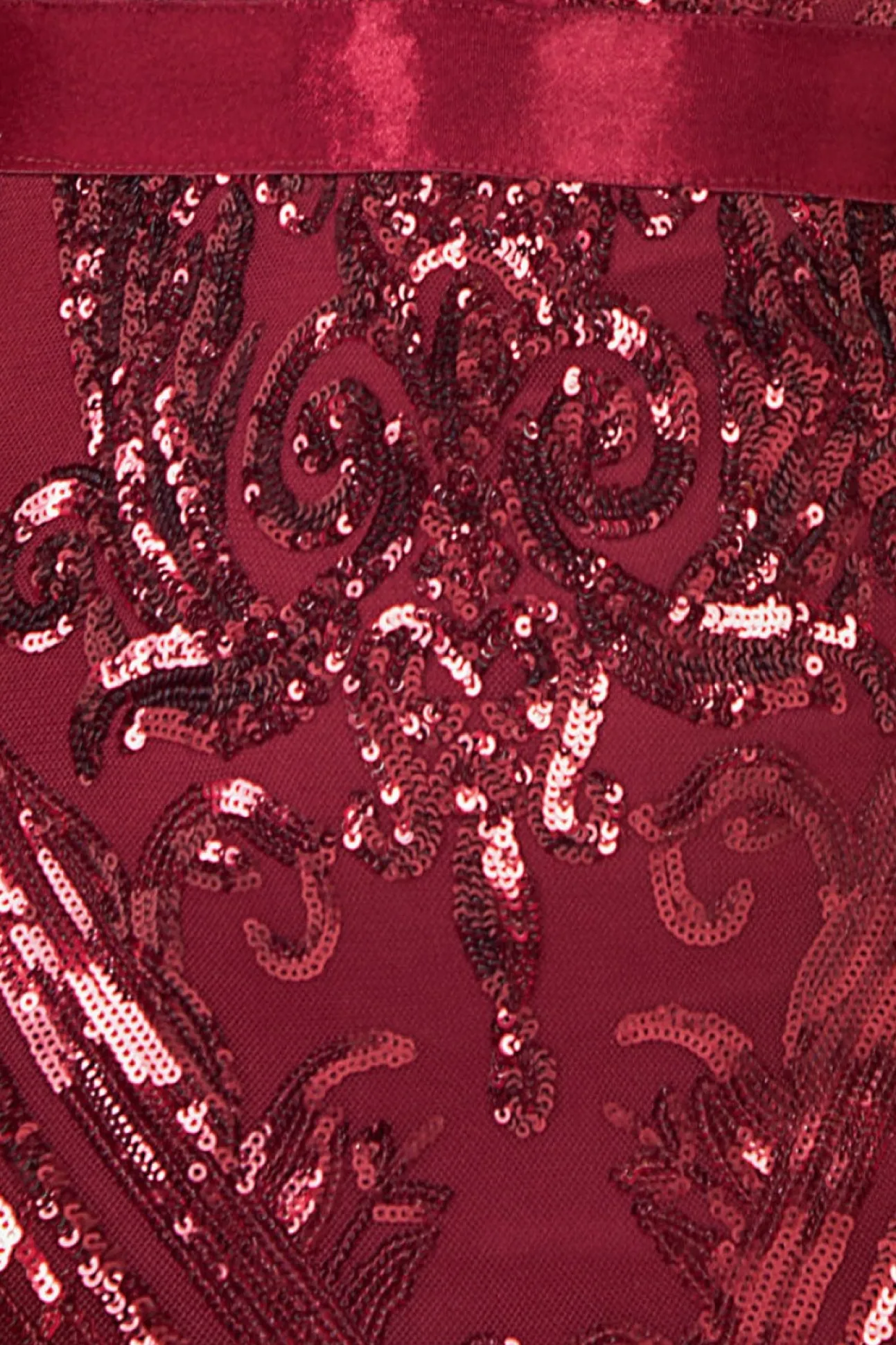 Women * Embroidered Sequin Maxi Dress