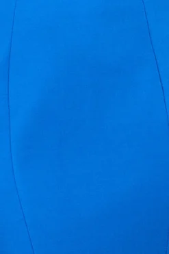 Women * Flared Sleeve Front Wrap Midi Dress - Royal Blue