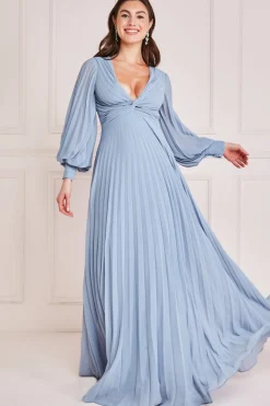 Women * Fully Pleated Chiffon Maxi Dress