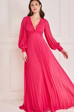 Women * Fully Pleated Chiffon Maxi Dress