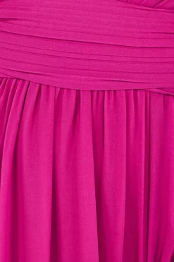 Women * Halterneck Chiffon Maxi With Thigh Split