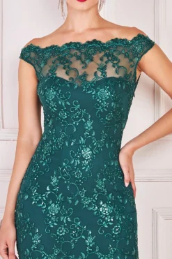 Women * Lace Scallop Edge Mermaid Maxi