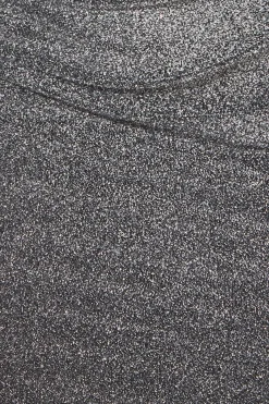 Women * Lurex Cowl Neck Off The Shoulder Maxi