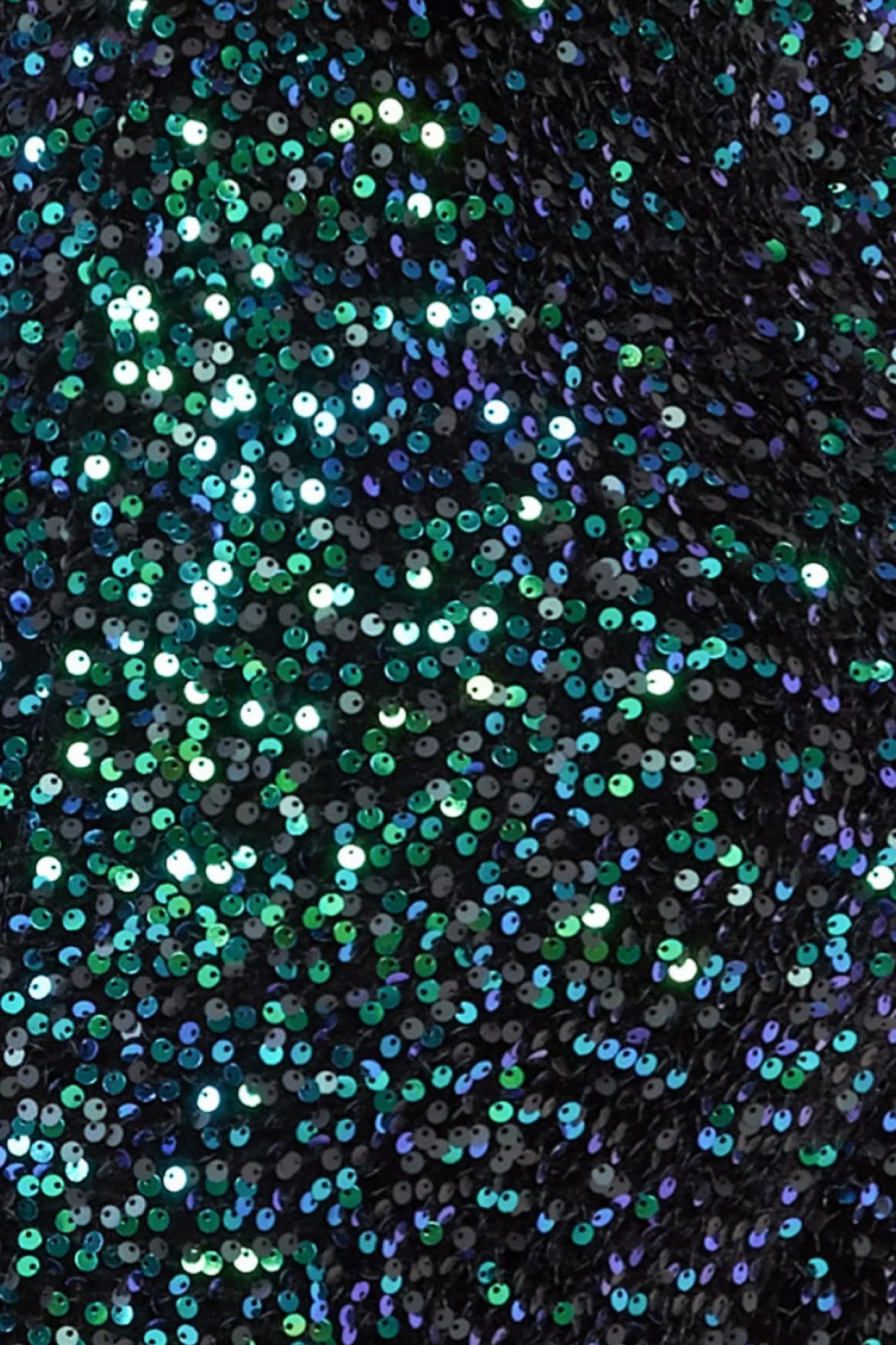 Women * Multi Sequin Velvet Bodycon Mini
