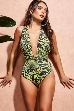 Women * Multiway Swimsuit - Animal Print