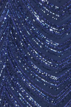 Women * One Shoulder Sequin Maxi Dress