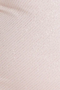 Women * Plus Fitted Short Sleeve Midi Glitter Midi With Hem