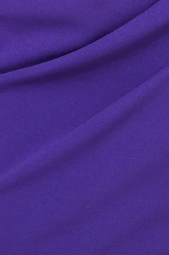 Women * Satin & Scuba Off The Shoulder Midi Dress