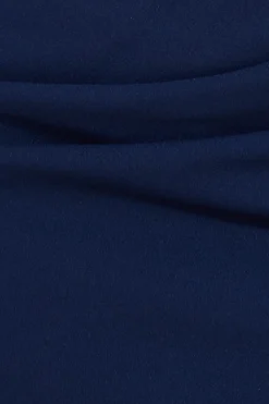 Women * Satin & Scuba Off The Shoulder Midi Dress