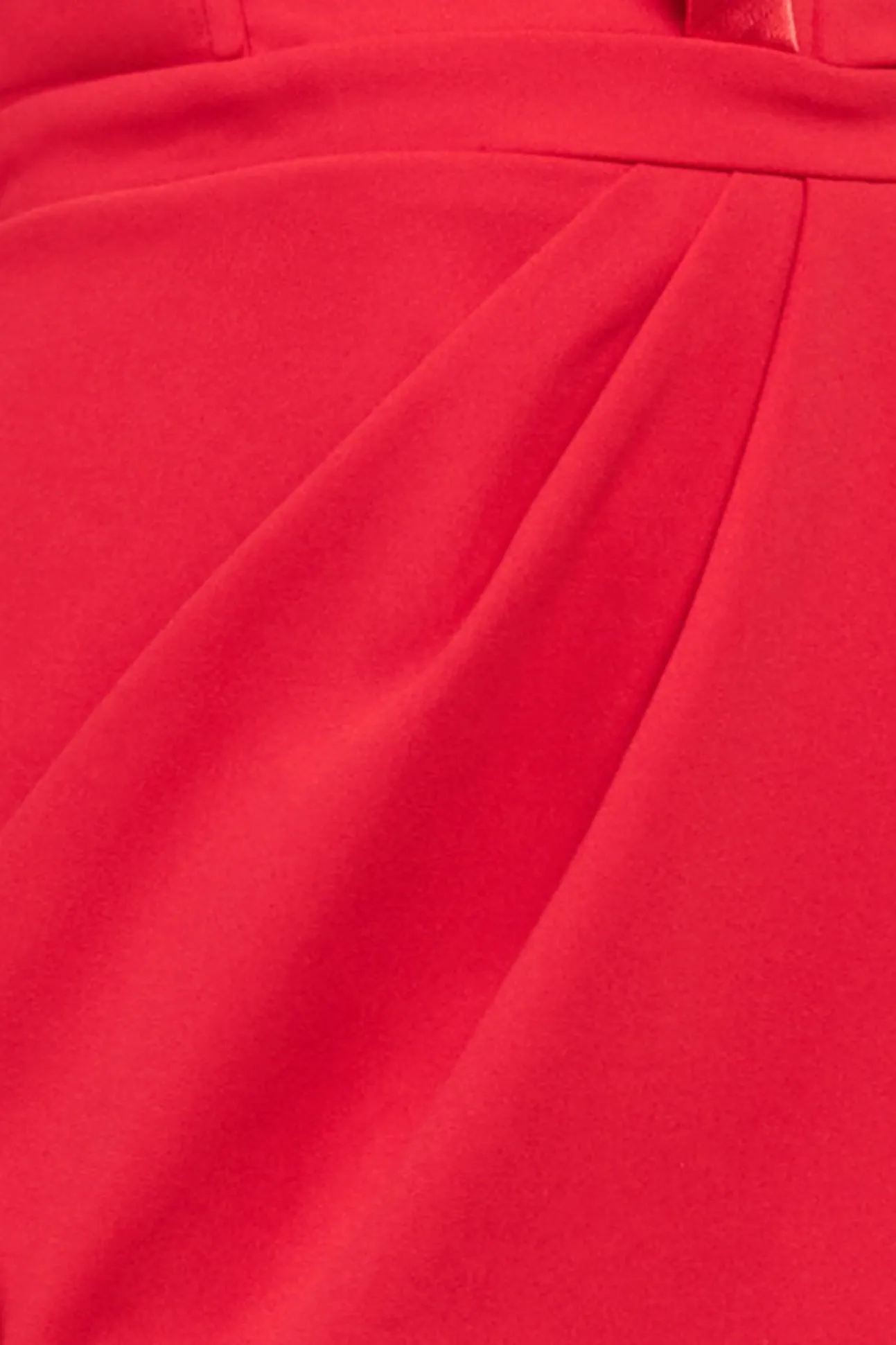Women * Satin Collar Scuba Midi Dress