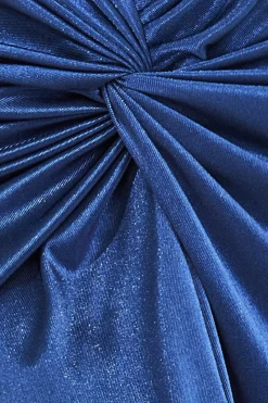 Women * Satin Knotted Midi Skirt