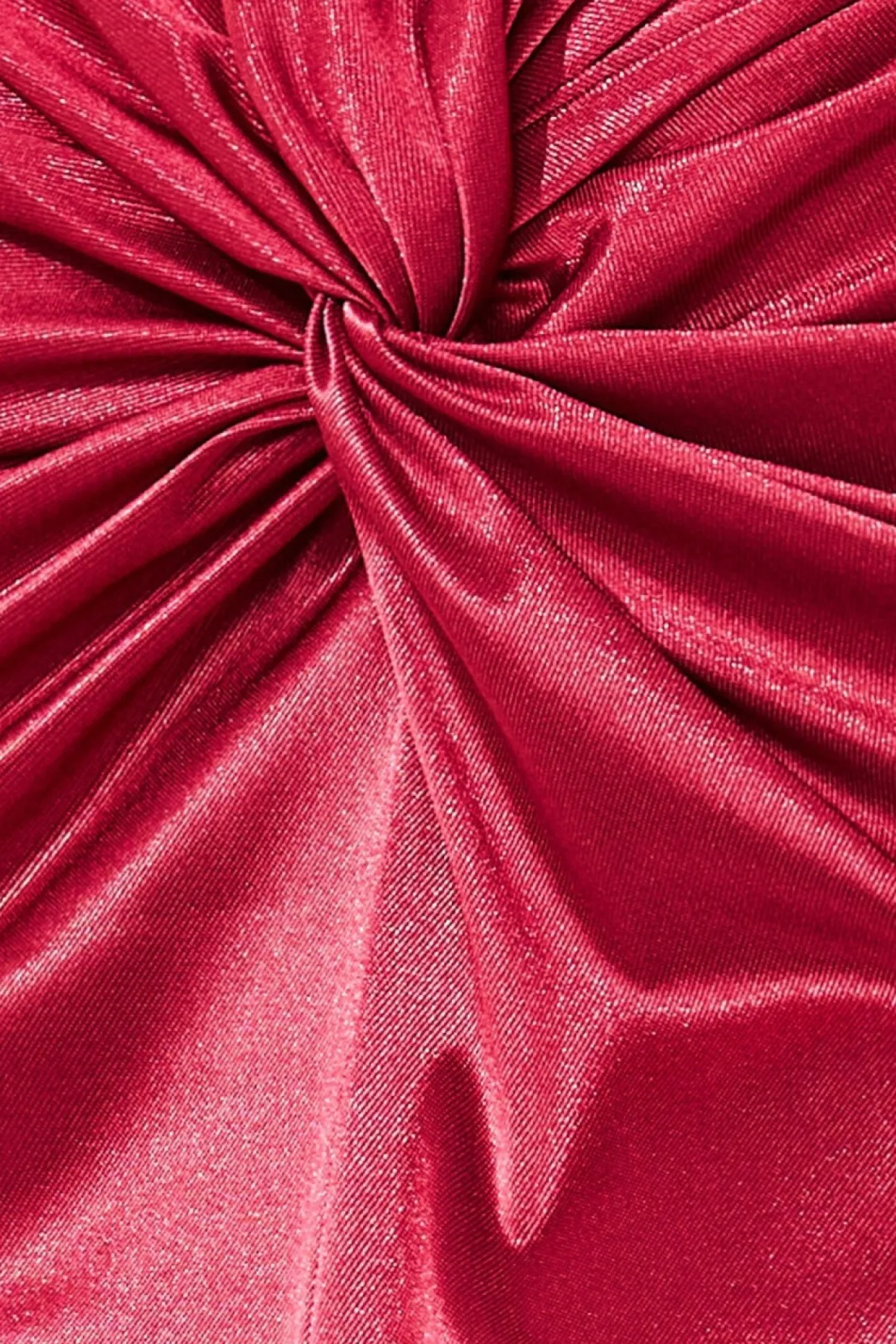 Women * Satin Knotted Midi Skirt