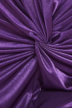 Women * Satin Wrap Knotted Midi Dress