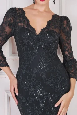 Women * Scallop Lace Midi