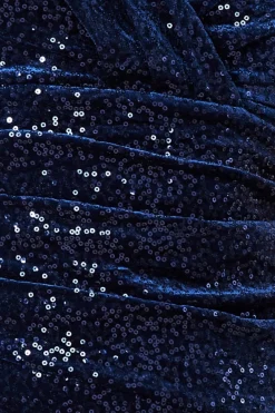 Women * Sequin & Velvet Bardot Midi Dress