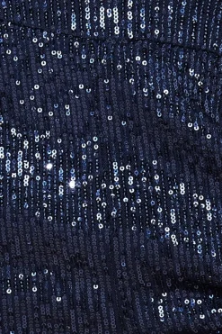 Women * Sequin Cuffed Ankle Trouser