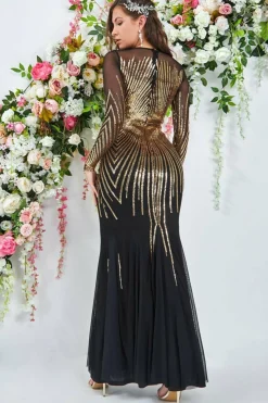 Women * Shooting Star Sequin Maxi Dress