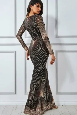 Women * Starburst Sequin Maxi