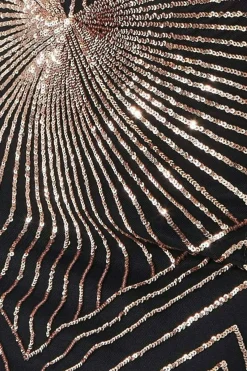 Women * Starburst Sequin Maxi