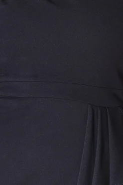 Women * Waterfall Sleeve Wrap Midi Dress