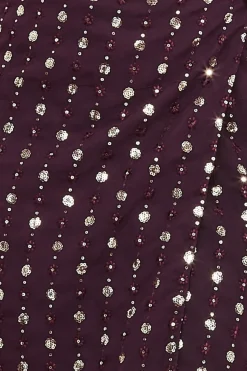 Women * Wrap Over Sequin Mini