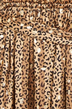 Women * Wrap Printed Chiffon Maxi Dress - Animal Print