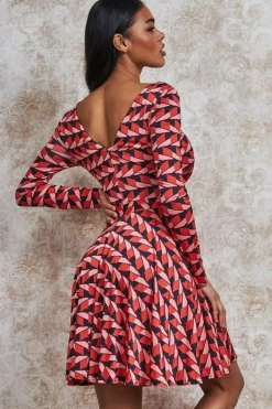 Women * Wrap Style Mini Dress