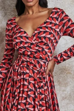 Women * Wrap Style Mini Dress