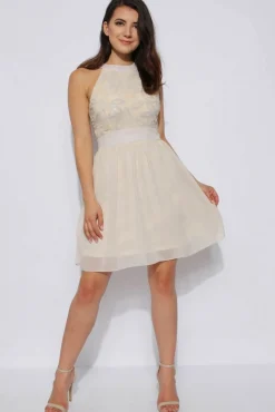 Women Aftershock London Sequin Bodice Skater Dress