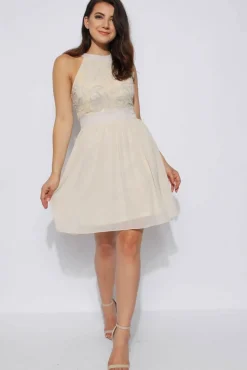 Women Aftershock London Sequin Bodice Skater Dress