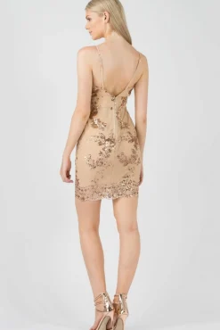 Women Aftershock London Sequin Mesh Cami Dress