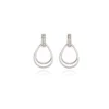 Women Cachet London Cachet Qiao Drop Earrings Platinum Plated