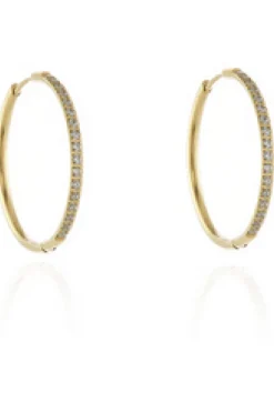 Women Cachet London Cachet Vice Hoop Earrings Plated In