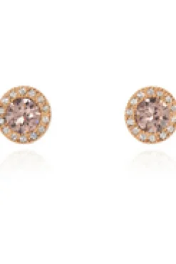 Women Cachet London Chickle Stud Earrings 18Ct Rose Gold