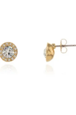 Women Cachet London Chickle Stud Earrings 18Ct Plated