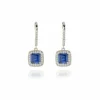 Women Cachet London Idola 2.5Cm Earrings-Platinum