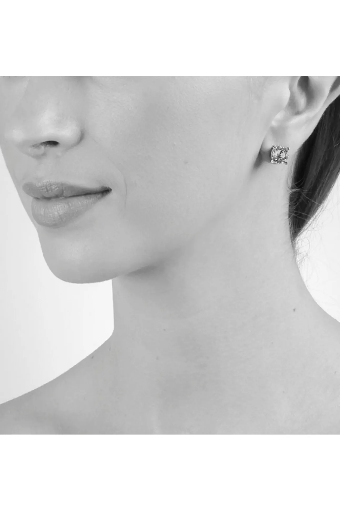 Women Cachet London Laine 8Mm Stud Earrings 18Ct Plated