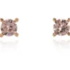 Women Cachet London Laine 6Mm Stud Earrings 18Ct Gold
