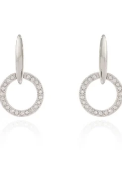 Women Cachet London Lara Drop Earrings Platinum Plated