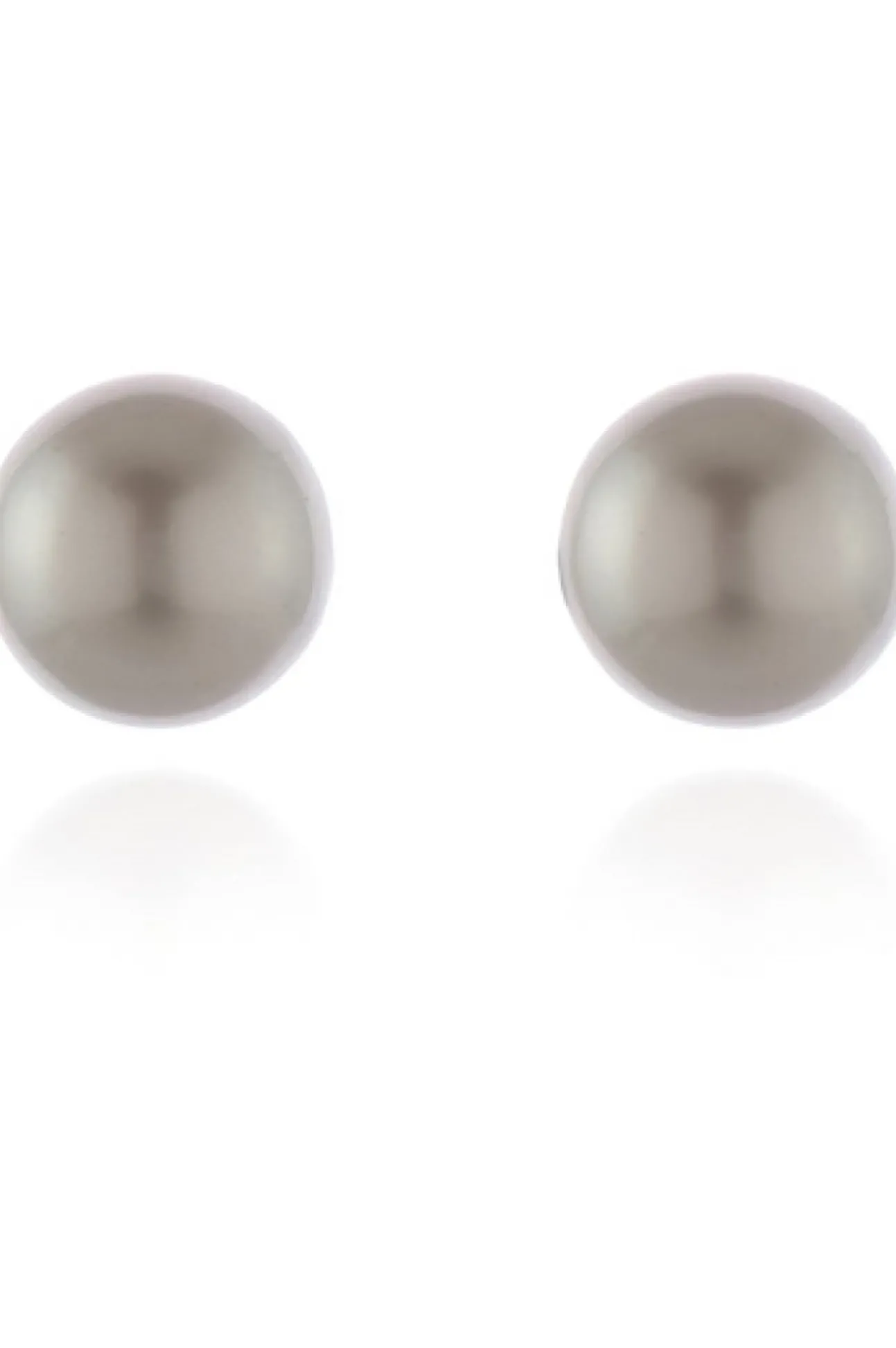 Women Cachet London Mac 8 Earrings Platinum Pearl